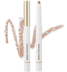 Packaging of Heart Percent Dote On Mood Lip Pencil highlights premium design and vegan credentials.