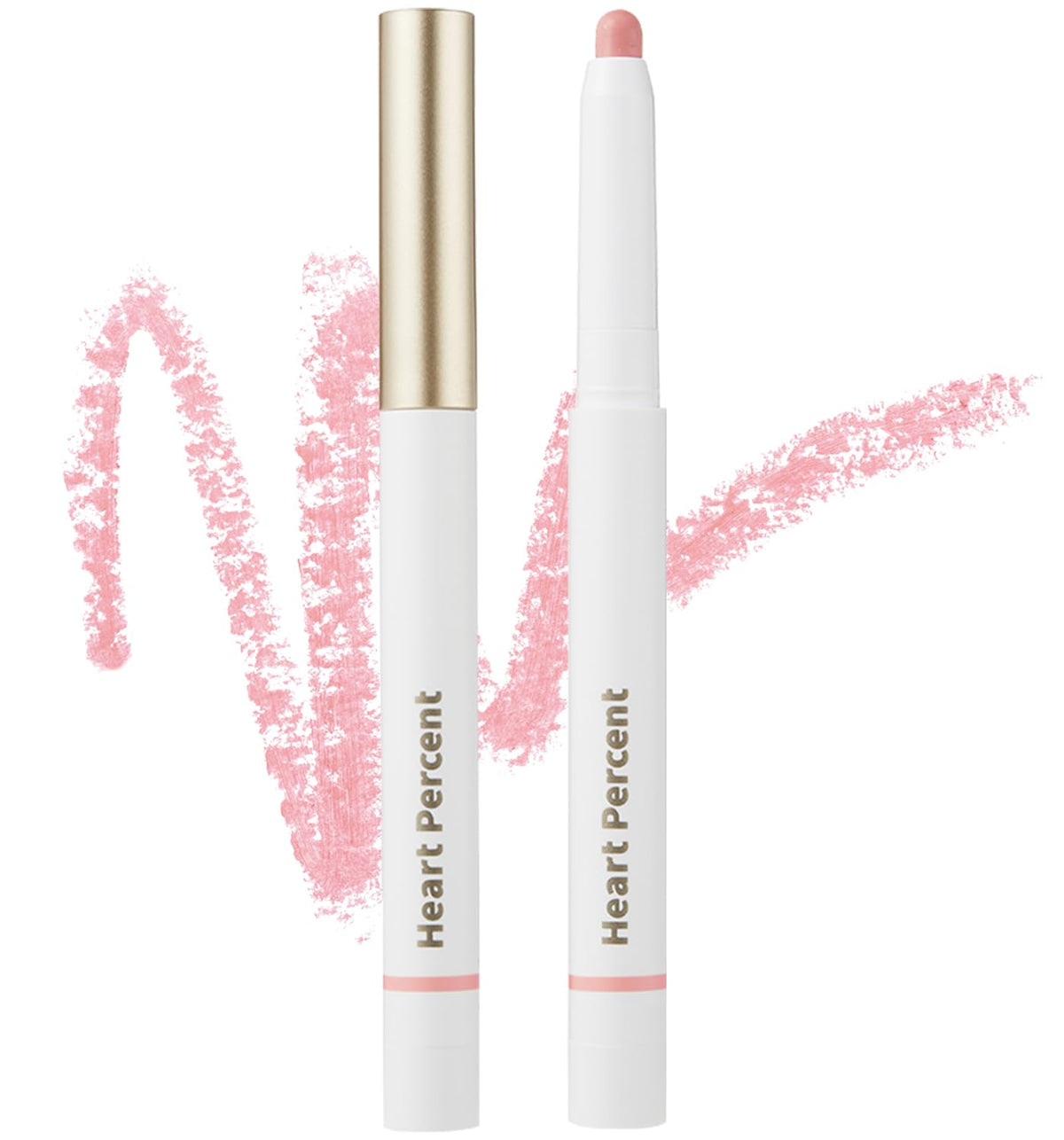 Heart Percent Dote On Mood Lip Pencil Rosy Lips soft pink lip look