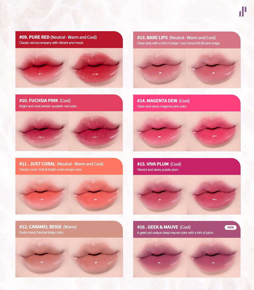 Heart Percent Dote On Mood Lip Stain eco-friendly packaging
