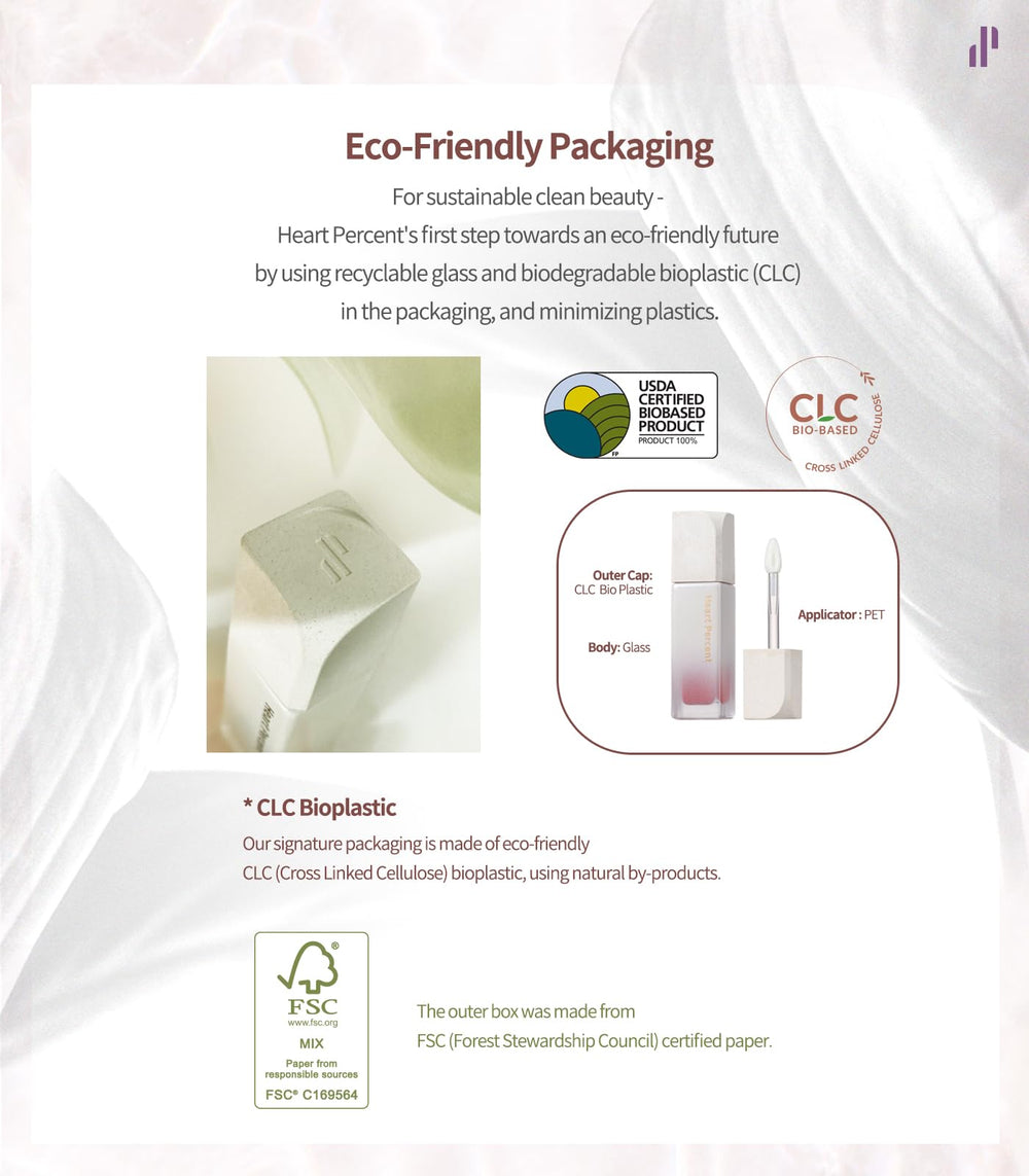 Heart Percent Dote On Mood Lip Stain fragrance-free formula for sensitive lips