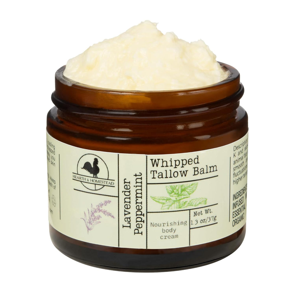 Usage image for Hearth and Homestead natural skincare on dry skin areas
