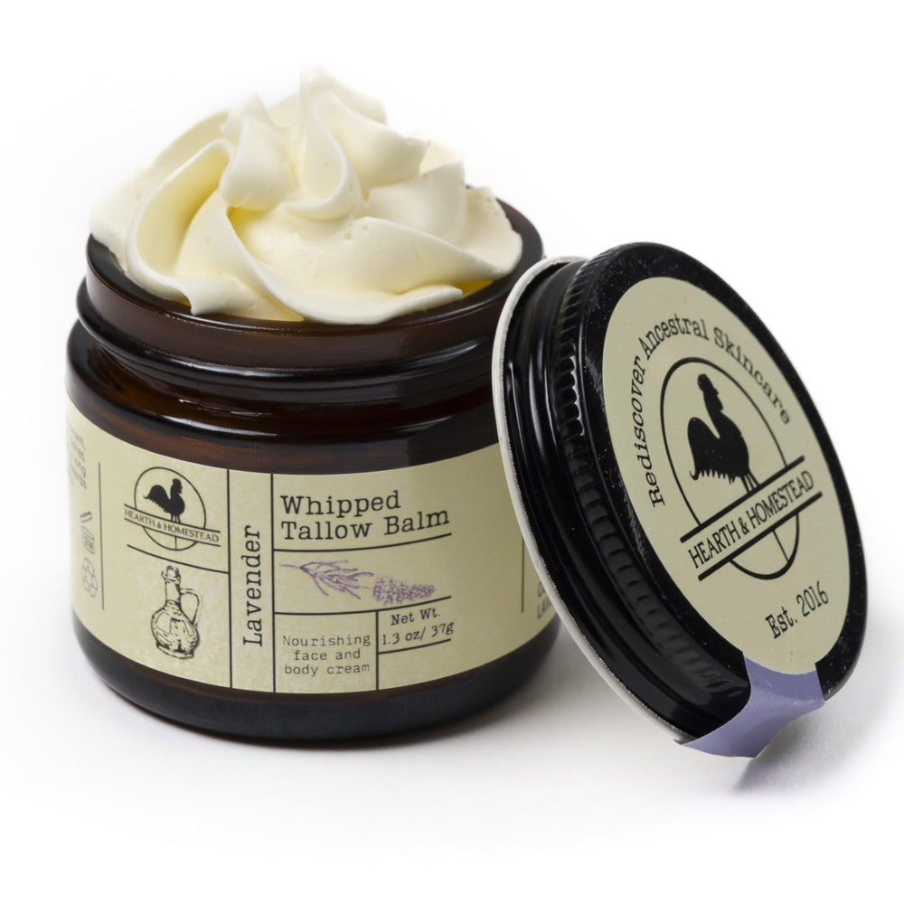 Hearth and Homestead packaging and label showcase clean aesthetics.