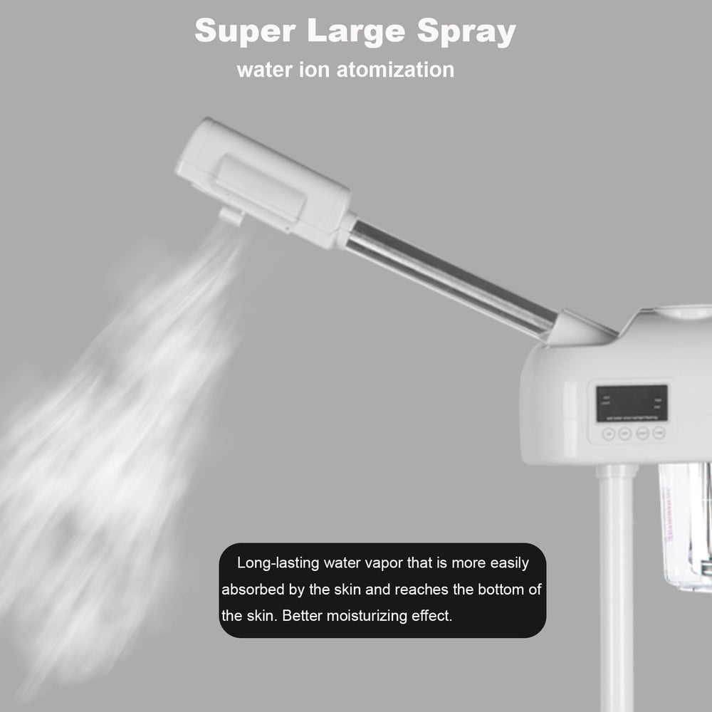 HeavenBird hot mist with ozone function enhances aroma and hydration.