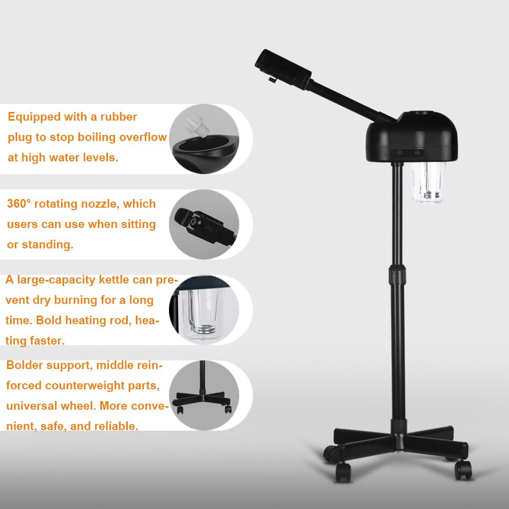 HeavenBird Stand Professional Ozone Facial Steamer aromatherapy cartridge for customizable scents during steaming.