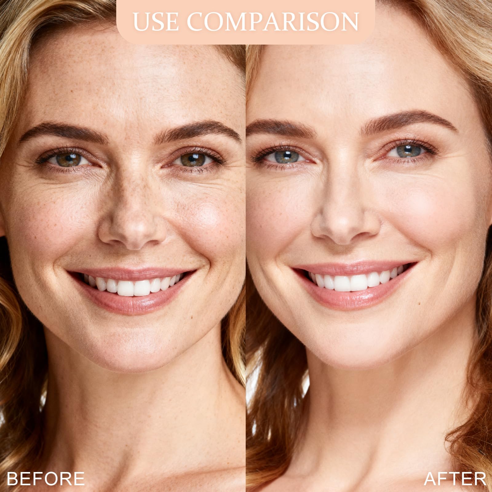 HECI BEAUTY airbrush foundation mist dispense enables quick, even application