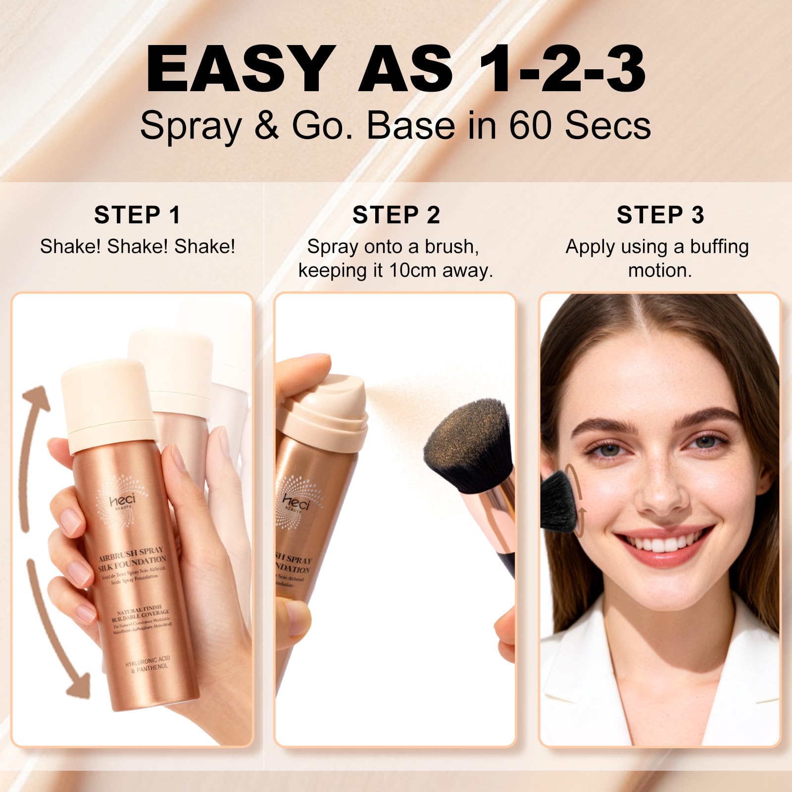 HECI BEAUTY barbary seed oil ingredient image suggests nourishing care