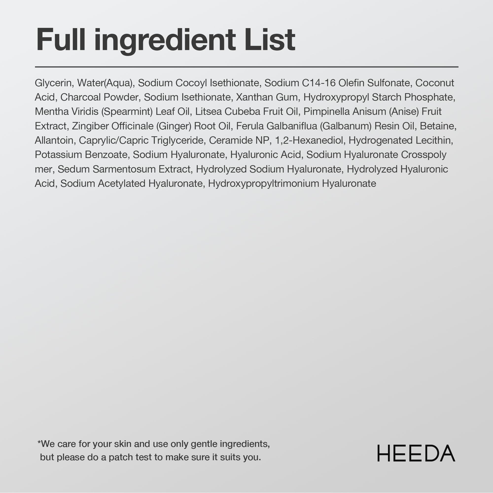 HEEDA daily-use routine with bottle indicating simple skincare ritual