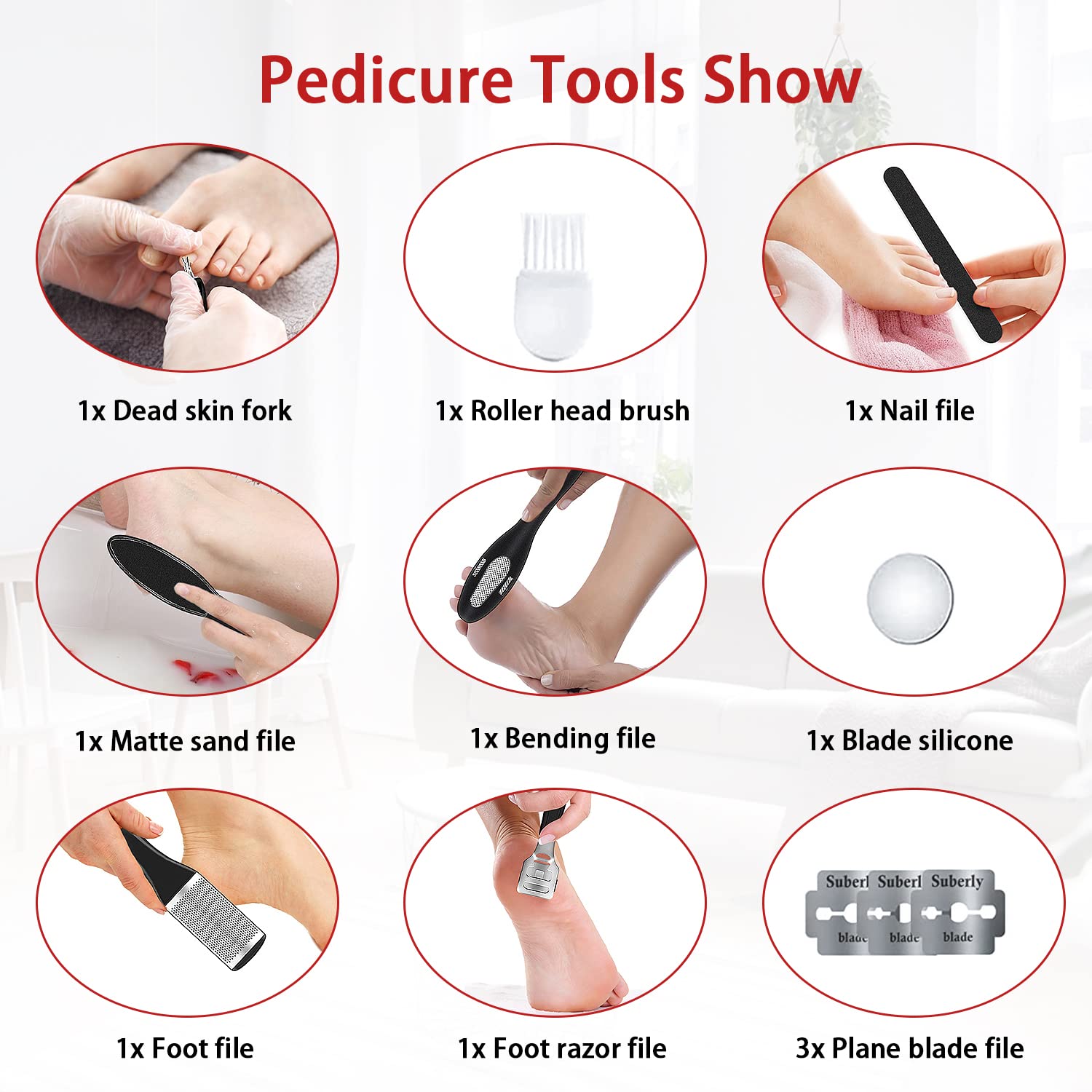 Heelos USB charging pedicure tool offers cordless convenience