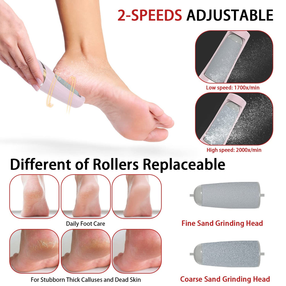 Heelos waterproof foot sander for use on wet or dry feet