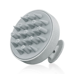 HEETA hair scalp massager with soft silicone bristles for gentle cleansing