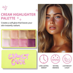 Light-diffusing pigments soften skin texture for an even glow.