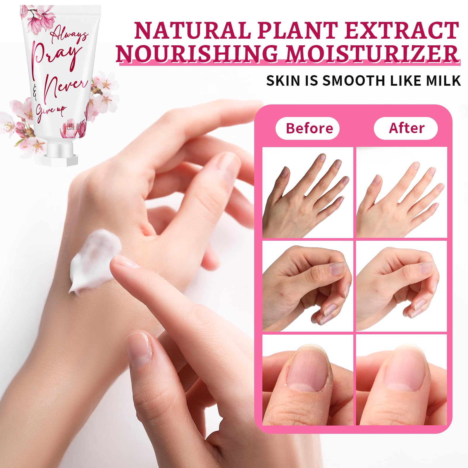 Heigble 50-pack hand cream set ready to share with family