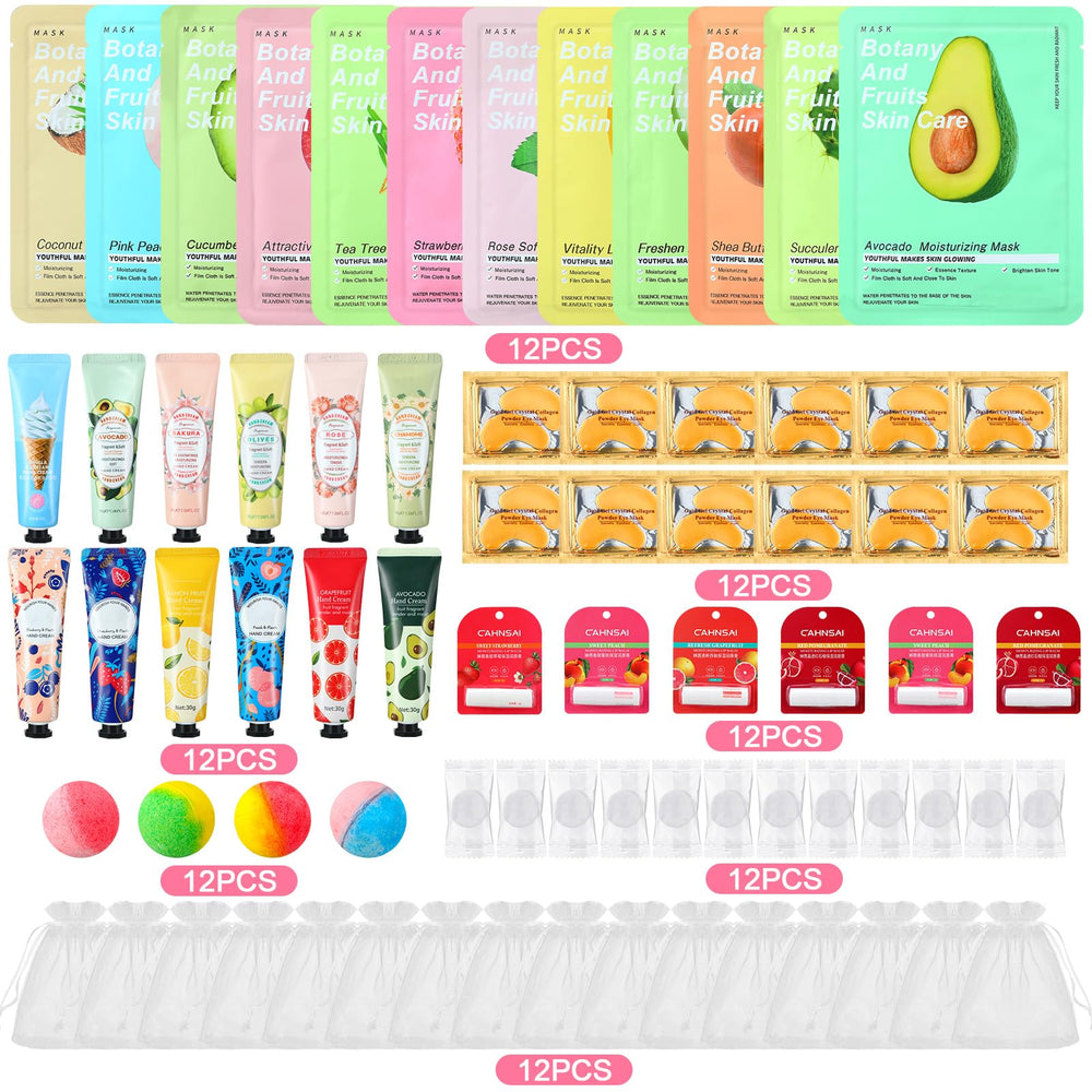 Heigble facial masks 12-pack providing refreshing hydration for skin.