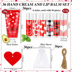 Heigble red Valentine lip balm on display for romantic gifting.