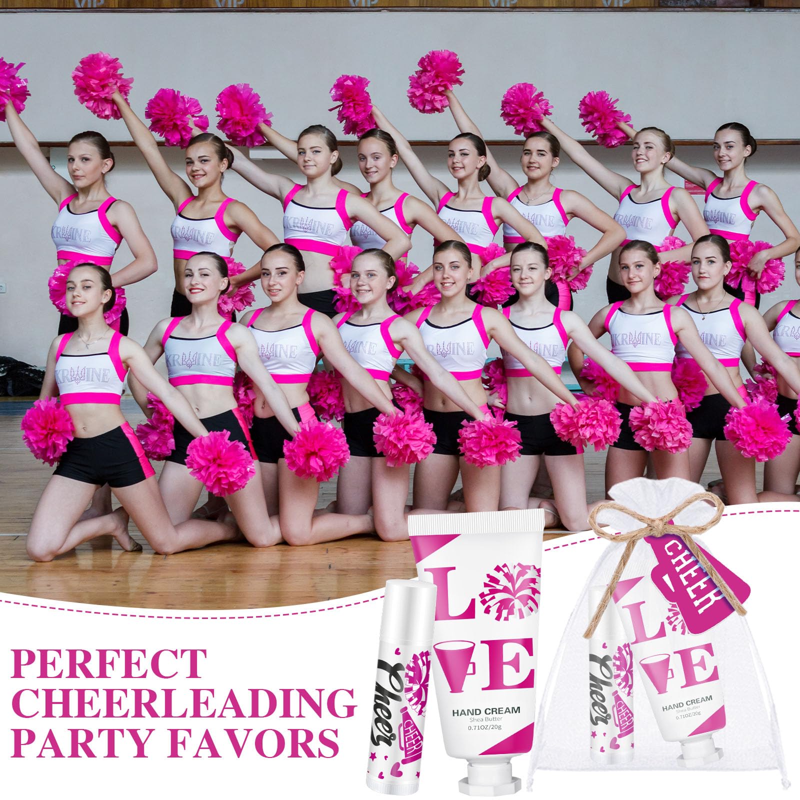 Heigble pink thank you cards for gifts.