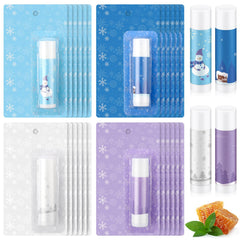 Heigble winter snowflake lip balm compact for daily moisture in cold weather