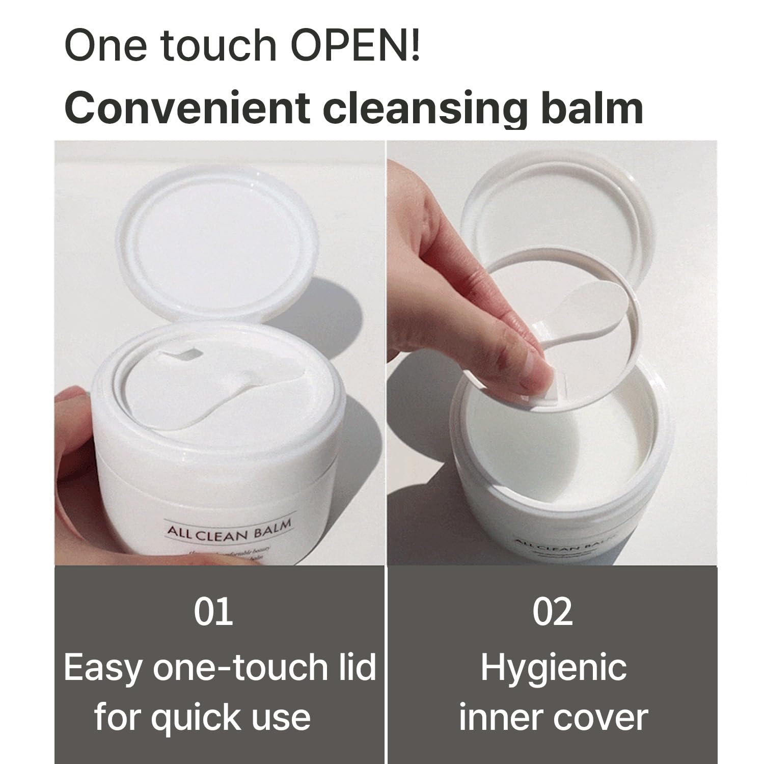 HEIMISH All Clean Balm natural aroma oils enhances cleansing ritual.