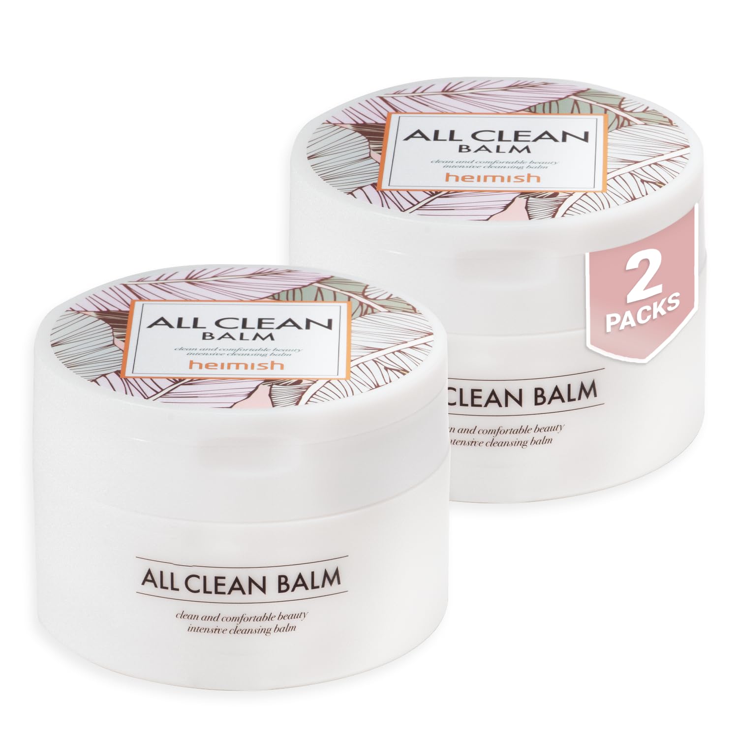 HEIMISH All Clean Balm jar ready to melt makeup and nourish skin.