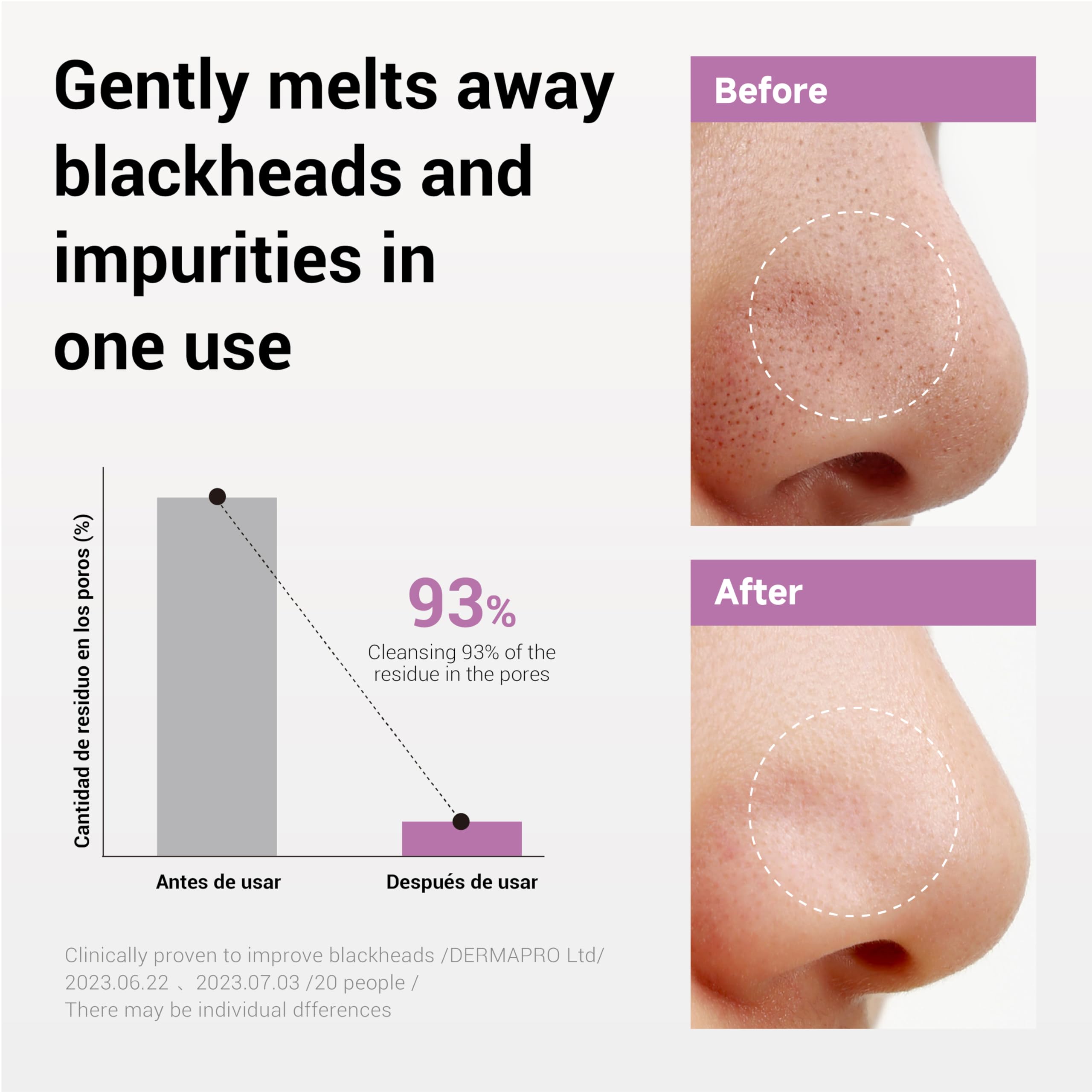 HEIMISH All Clean Balm removes lip makeup while keeping lips comfortable