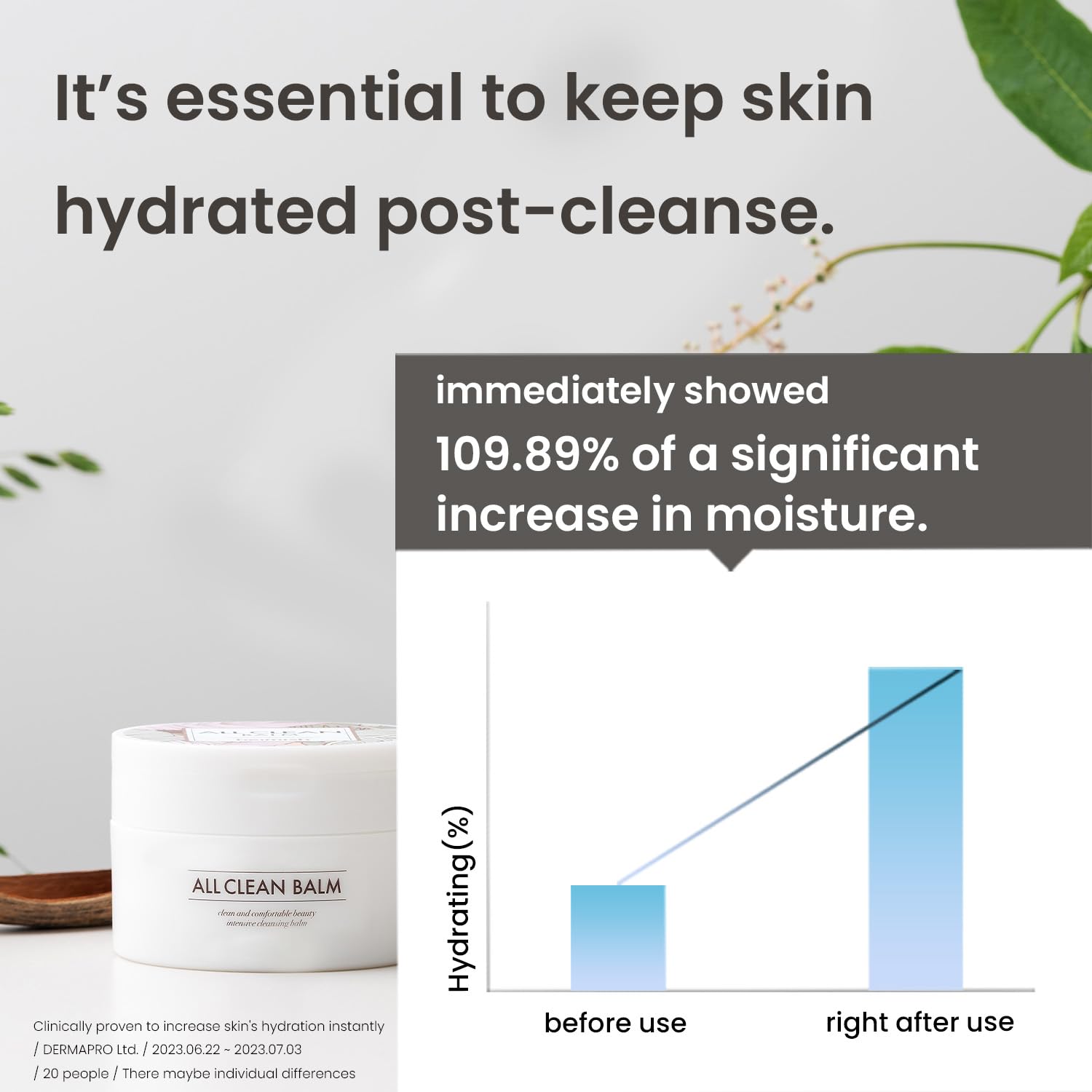 HEIMISH All Clean Balm with Shea Butter and Coconut Extract.