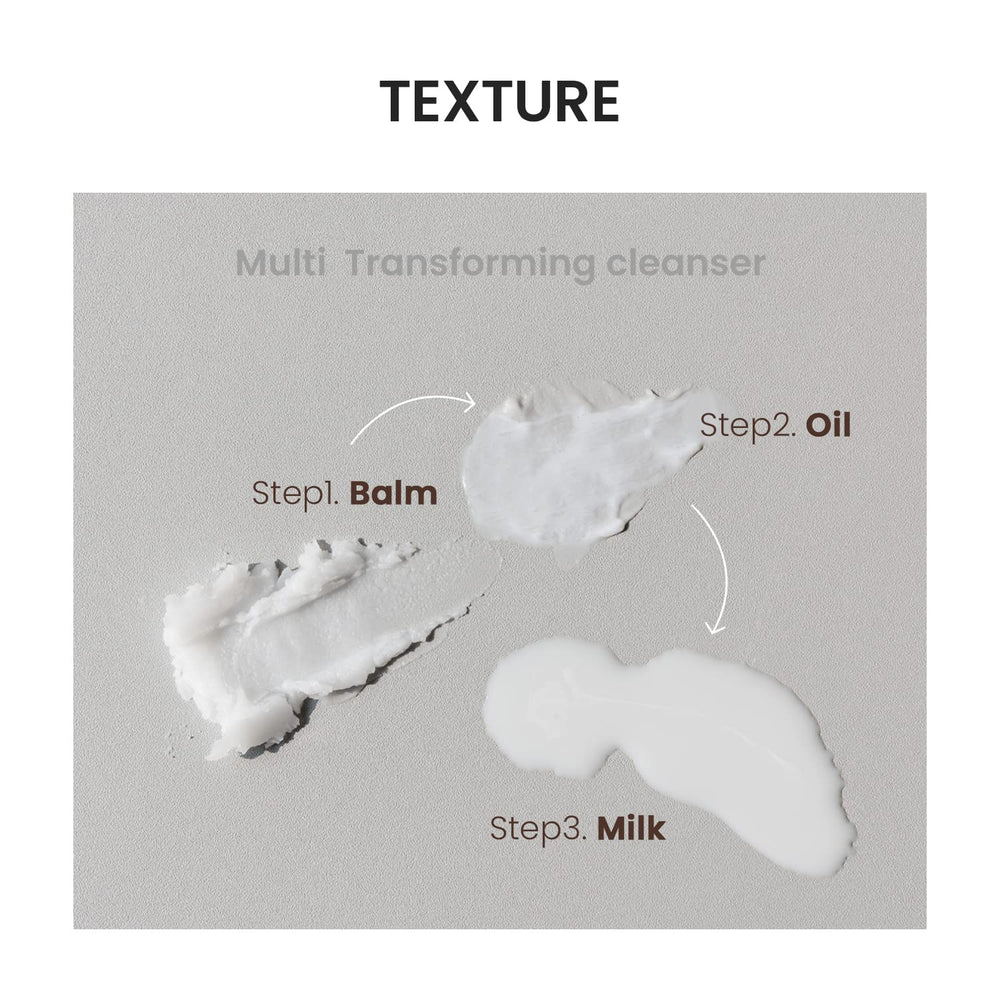HEIMISH All Clean Balm texture shifts to a milky emulsion.