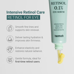 HEIMISH Eye Serum texture glides on silky and non-greasy
