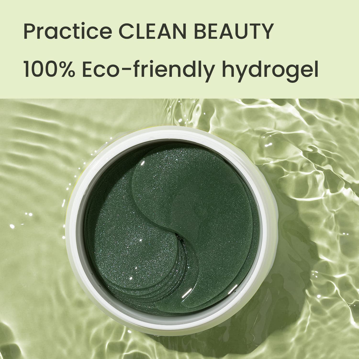 HEIMISH Matcha Biome eye patch ideal for morning or night skincare routine