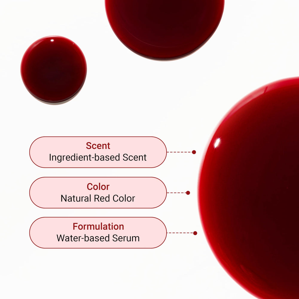 HEIMISH RX AHA BHA serum on face during application for refined pores