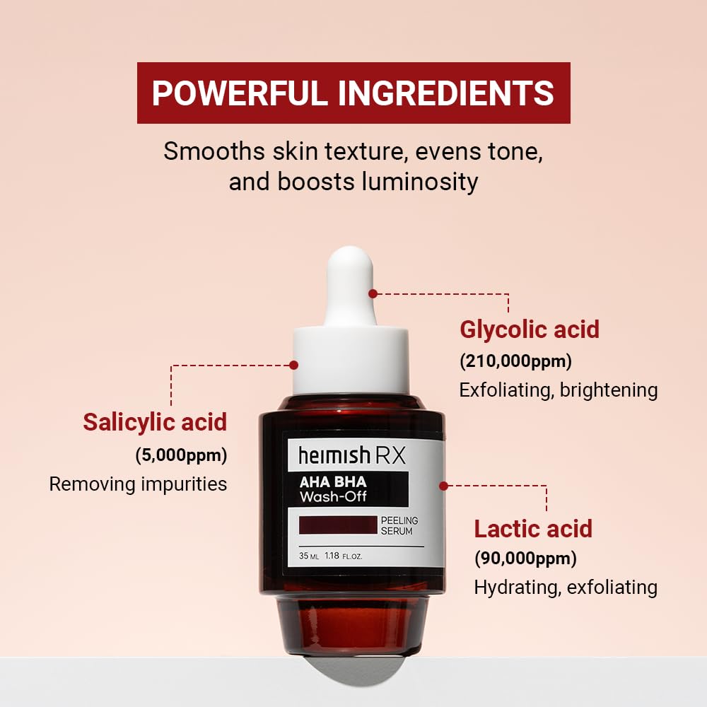 HEIMISH RX packaging box image signaling premium Korean skincare