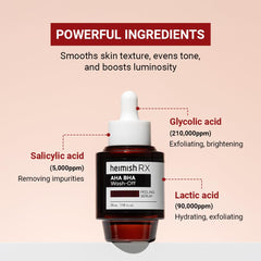 HEIMISH RX packaging box image signaling premium Korean skincare