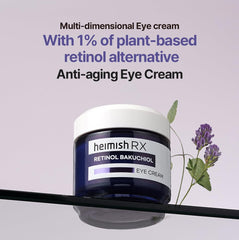 HEIMISH RX eye cream cooling metal applicator ready to reduce puffiness and boost microcirculation.