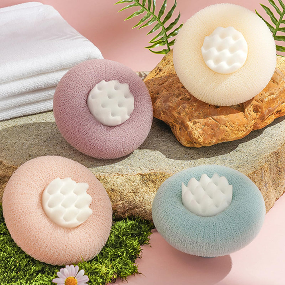 Hekmaden Shower Sponge creates rich bubbles for a comfortable cleanse.