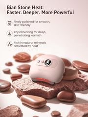 Helcona compact rechargeable massager ideal for travel and daily use