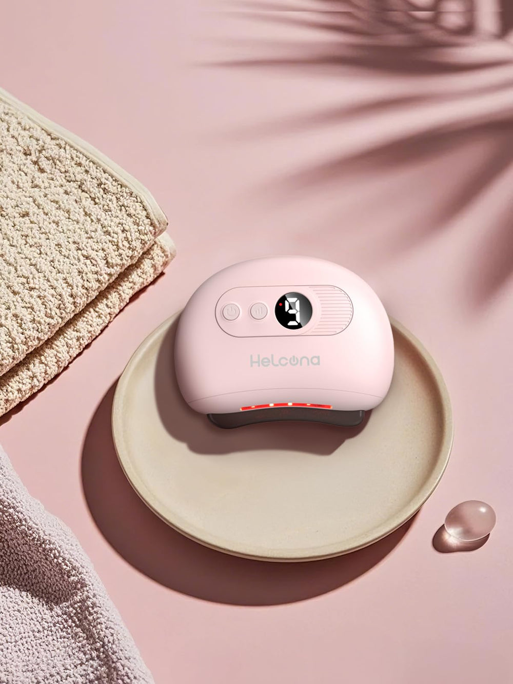 USB-C rechargeable power keeps Helcona ready for routines