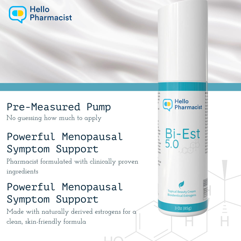 HelloPharmacist BiEST5 made in USA facility ensures premium quality.