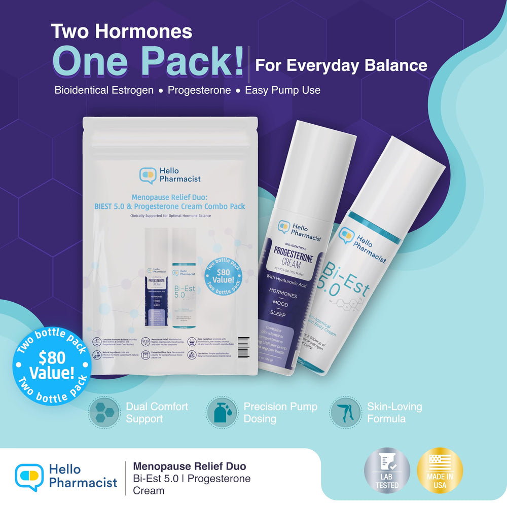 HelloPharmacist Biestro 5.0 cream texture shown for smooth application.