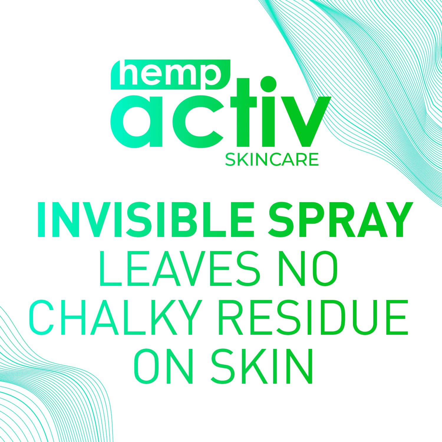 All skin types HOCl spray suitable for sensitive or dry skin with HEMPACTIV