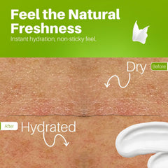 Close-up of Hemp Heaven Lotion cream texture for smooth spreading.