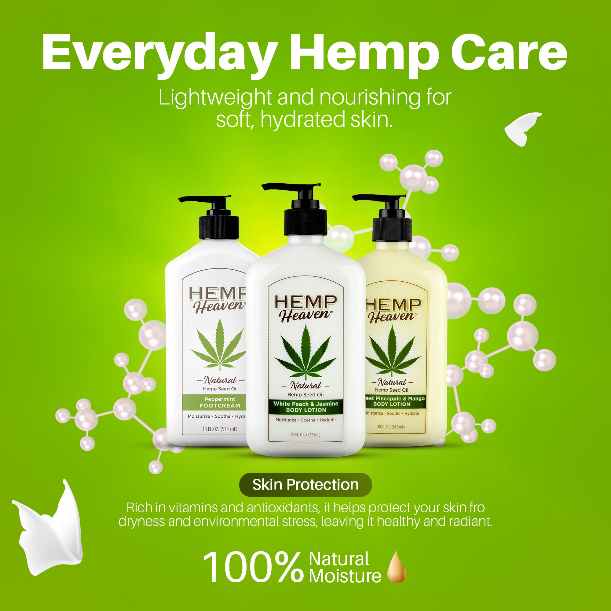 Hemp Heaven made in USA packaging showcasing trusted quality and local manufacturing.