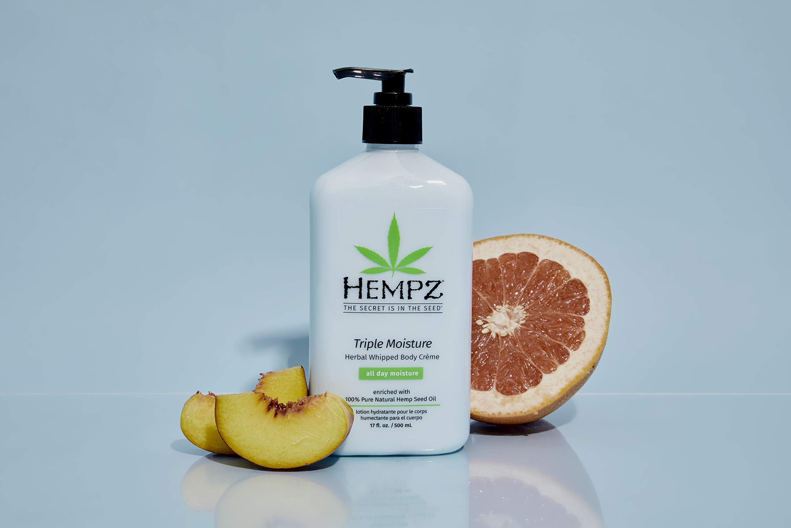 Hempz cogon grass extract mineral-rich skincare benefits.