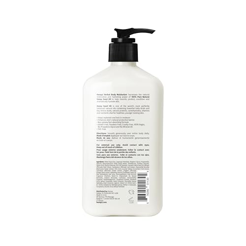 Hempz Original texture close-up reveals creamy lotion for deep moisture.