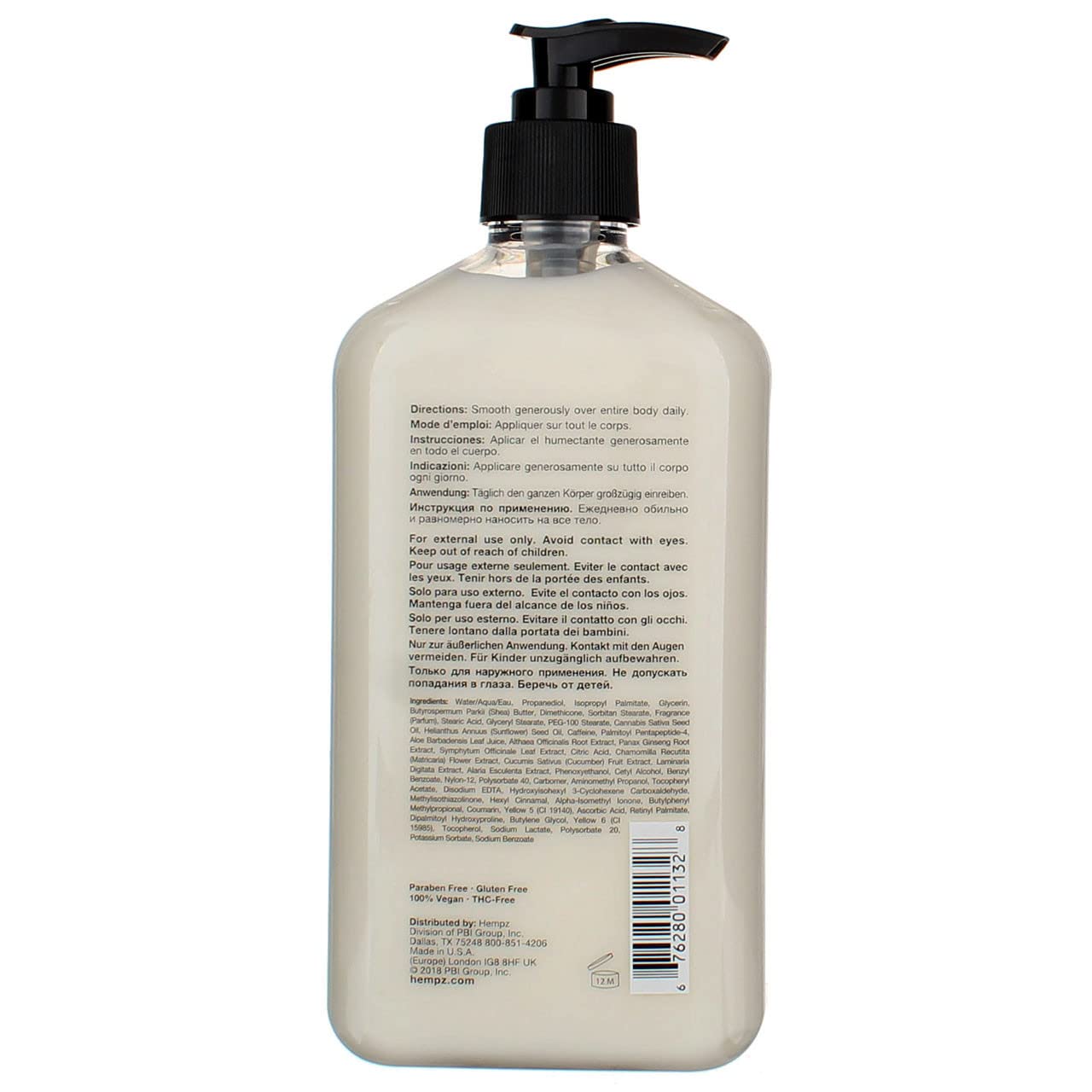 Pack of two Hempz moisturizers on store shelf highlighting value and convenience