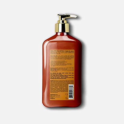Hempz Pumpkin Spice & Vanilla Chai texture swirl emphasizing natural extracts and nourishment