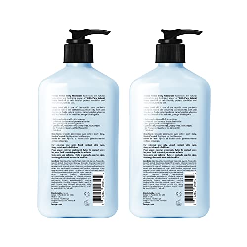 Hempz triple moisture whipped creme application swatch demonstrates creamy texture and easy spread.