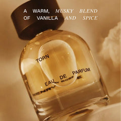 Applying Torn on wrists and neck to activate scent with body heat.