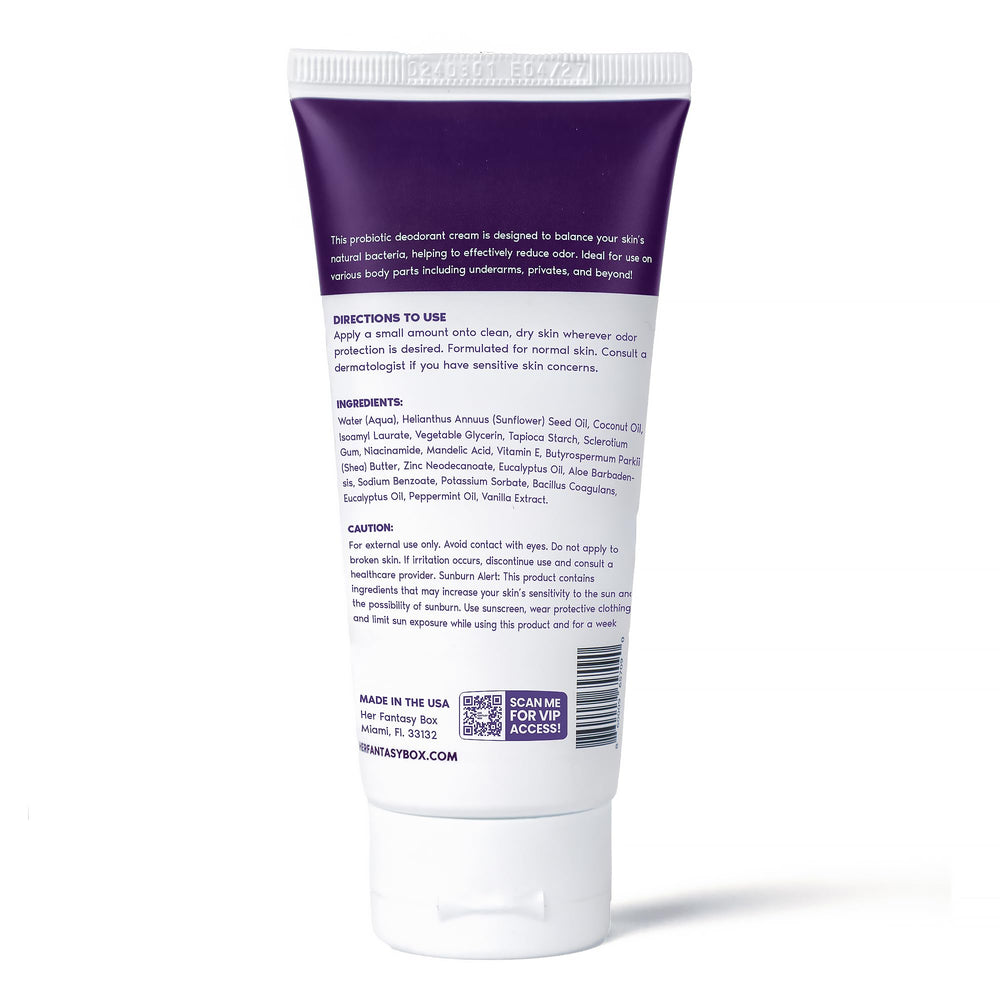 Her Fantasy Box Everywhere Deodorant berry-scent all-day freshness promise