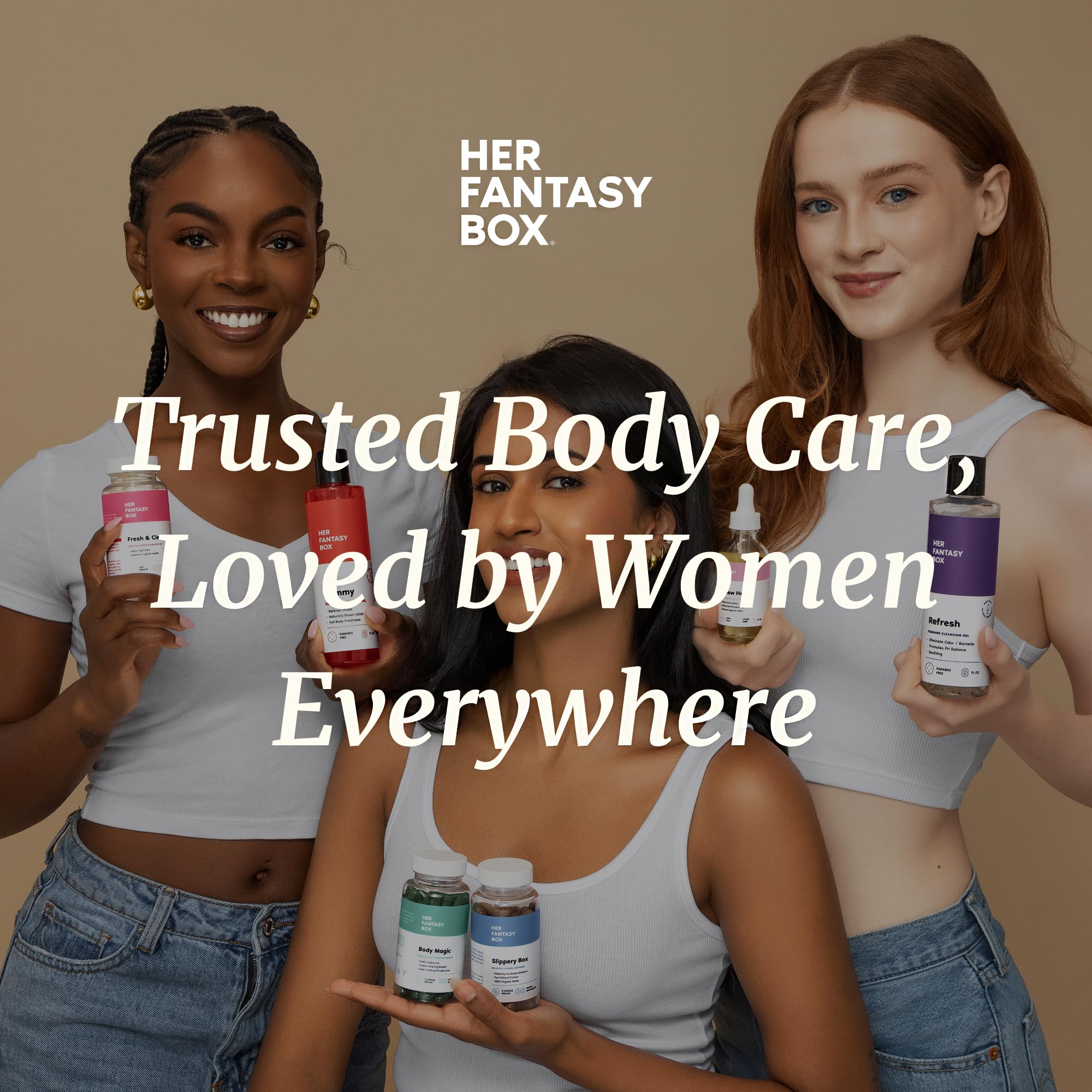 After rinse, Yummy Body Wash leaves skin soft and refreshed with light hydration.
