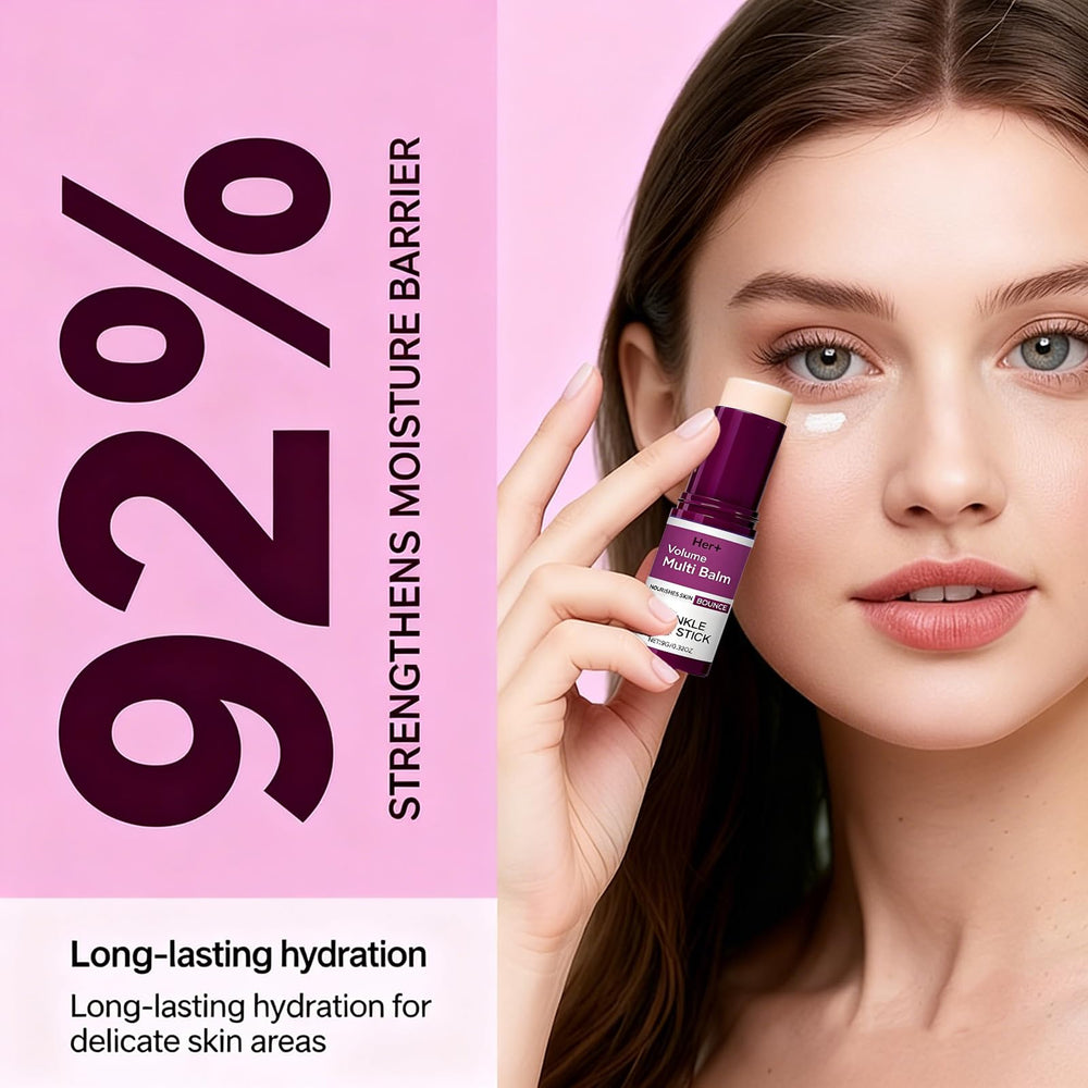Close view of shea butter and vitamin E nourishes skin.