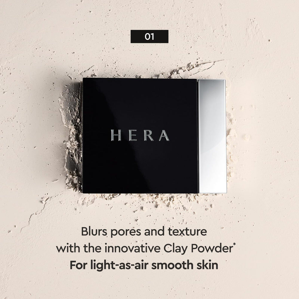 Porcelain-like finish swatch on skin from HERA primer