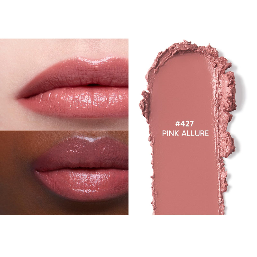 HERA Rouge Classy Pink Allure skin swatch reveals shade depth and glow.